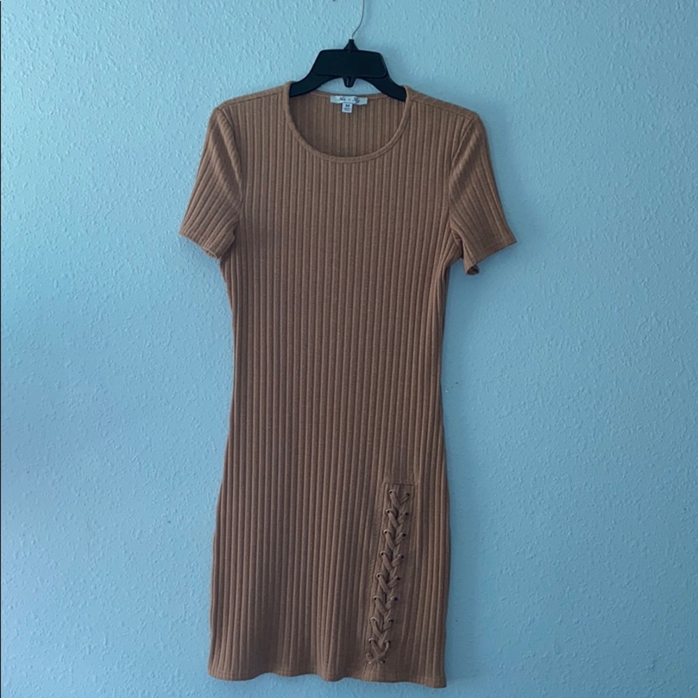 Nude dress